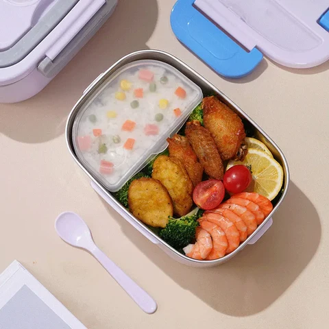 Electric Lunch Box Food Warmer 1.5l Portable Leak-Proof Heater - Image 1