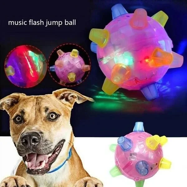 Interactive Dog Ball Toy Lights and Automatic Movement Fun - Image 8