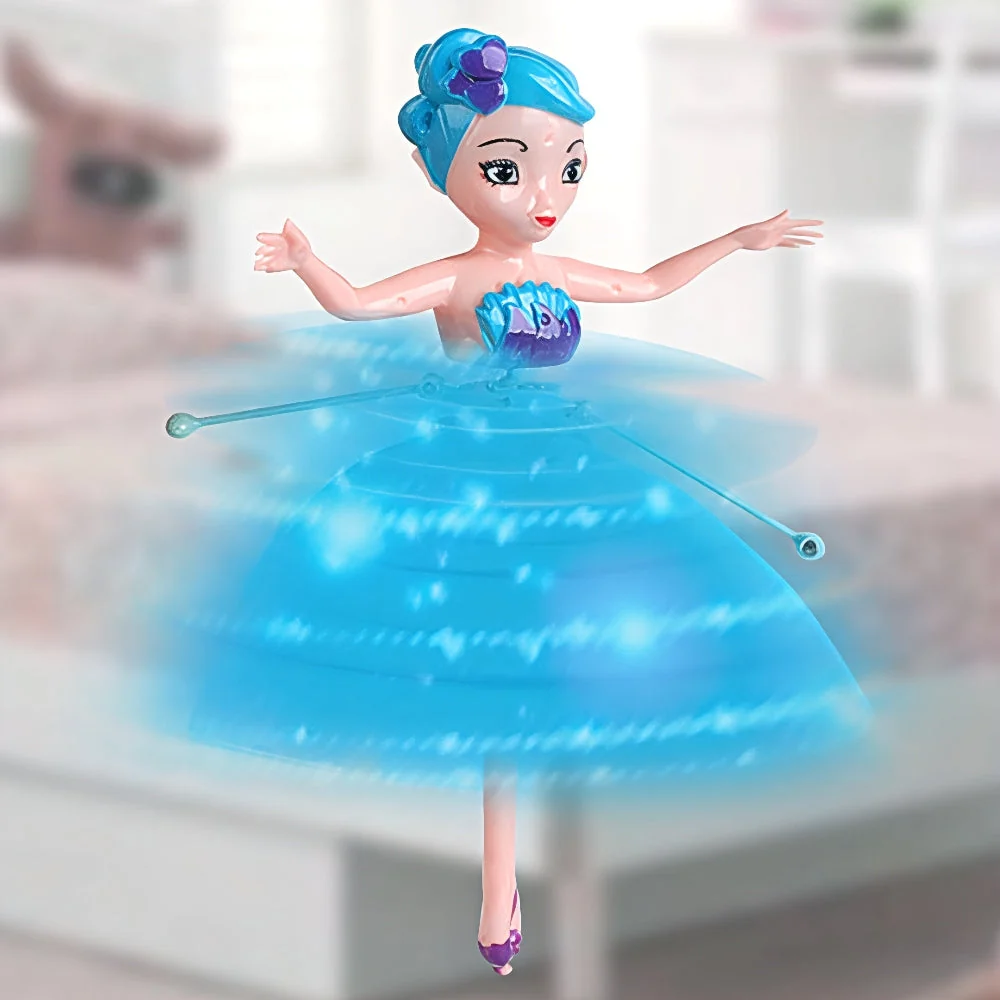 LED Light Fairy Flying Toy Interactive Princess Design - Image 2