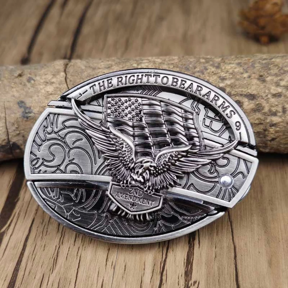 Western Belt Buckle Cowboy Accessory Decorative Design - Image 22